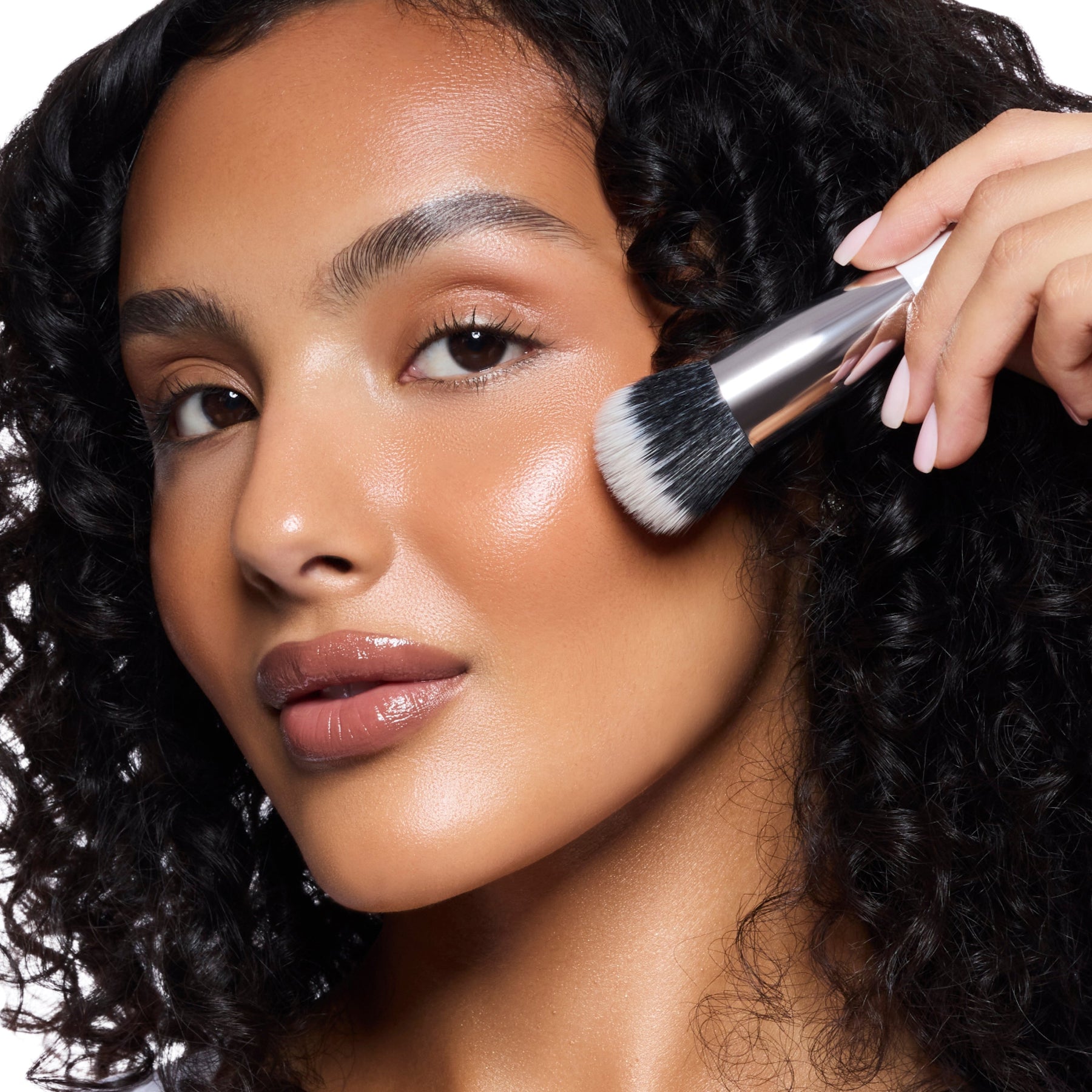Angled Blending Face Brush - Gentle Warmth